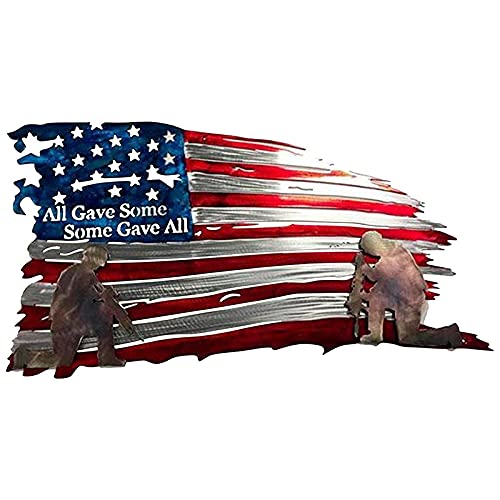 Kaixindaj Patriotic Independence Day Decor - American Home Metal Jewelry & Simulation Toy for Holiday Party, Tabletop Display, and Patriotic Themed Events