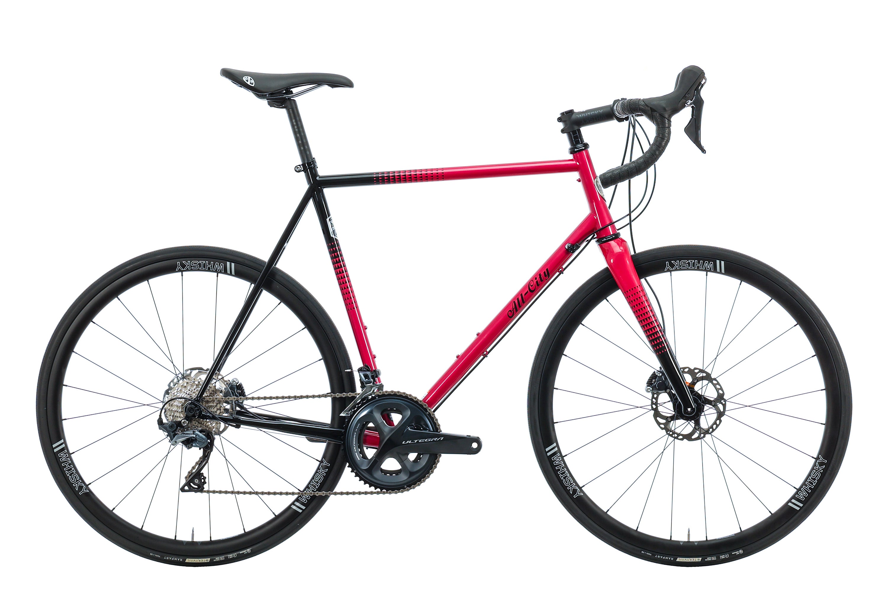 2023 All City Zig Zag Ultegra Road Bike - 58cm Carbon Frame for Racing & Endurance Riding - Perfect for Urban Commuting & Long-Distance Cycling