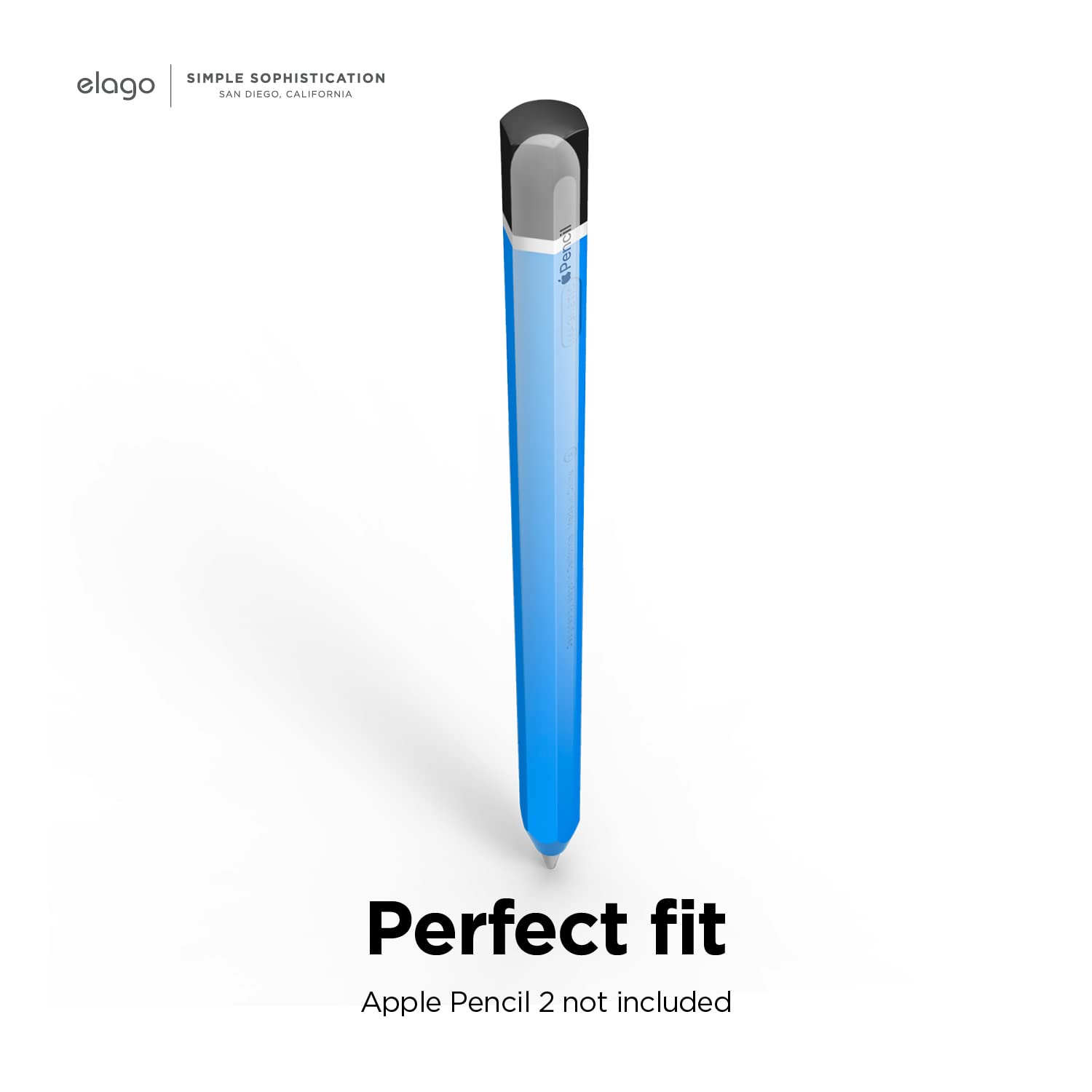 elago Classic Pencil Case for Apple Pencil 2nd Gen | Magnetic Charging Compatible | Dual Tap Function | Premium Protective Cover for iPad Accessories | Perfect for Students, Artists & Professionals
