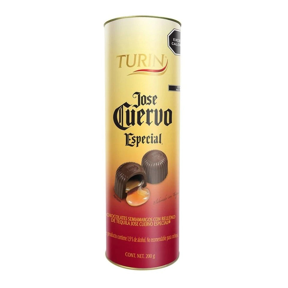 Lucas Turin Jose Cuervo Chocolate Tube | Premium Chocolate Liqueur Gift Set | Perfect for Cocktails, Desserts & Holiday Gifting