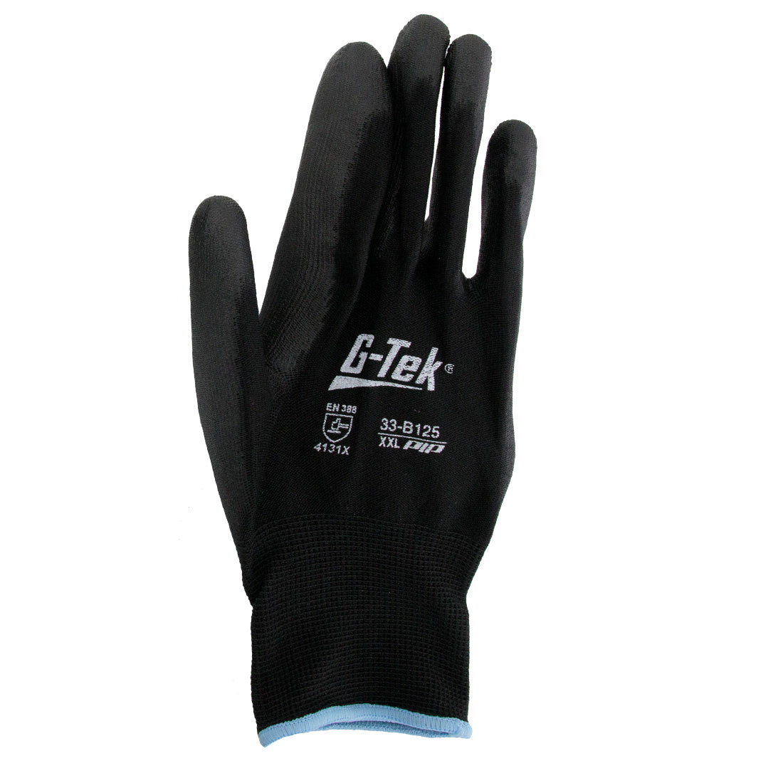 World Enterprises Poly Coated Nylon Gloves - Durable Work Gloves for Construction, Gardening & Outdoor Activities - Waterproof & Abrasion Resistant Safety Gloves