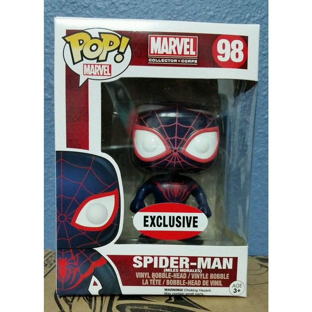 Marvel Collector Corps Exclusive Miles Morales Spider-Man Action Figure - Limited Edition Collectible for Marvel Fans & Superhero Enthusiasts - Perfect for Display, Gifts, and Comic Book Collections
