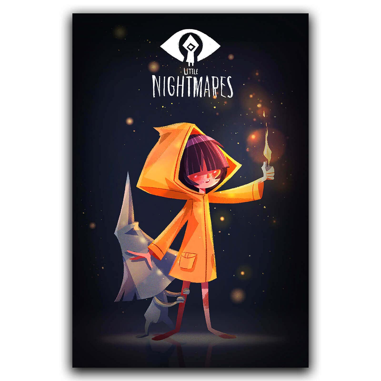 Little Nightmares 2 Canvas Art - Oil Painting Wall Decor for Home & Office - Modern Hanging Artwork for Living Room