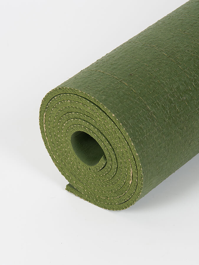 Eco-Friendly Jute Yoga Mat 6mm - Non-Slip, Sustainable & Thick for Hot Yoga, Meditation & Home Workouts - ecoYoga Phoenix