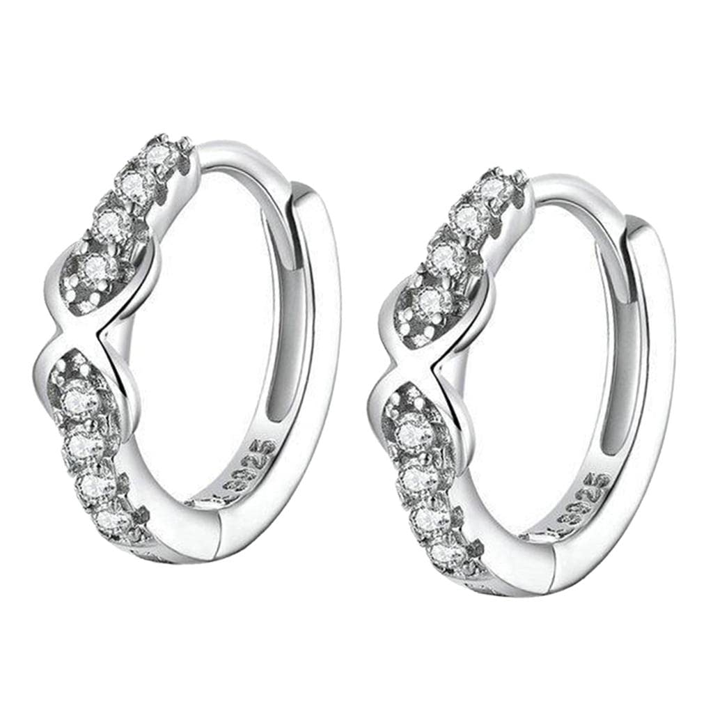 Hypoallergenic 925 Sterling Silver Hoop Earrings for Women - Elegant & Durable Jewelry for Everyday Wear, Parties & Special Occasions