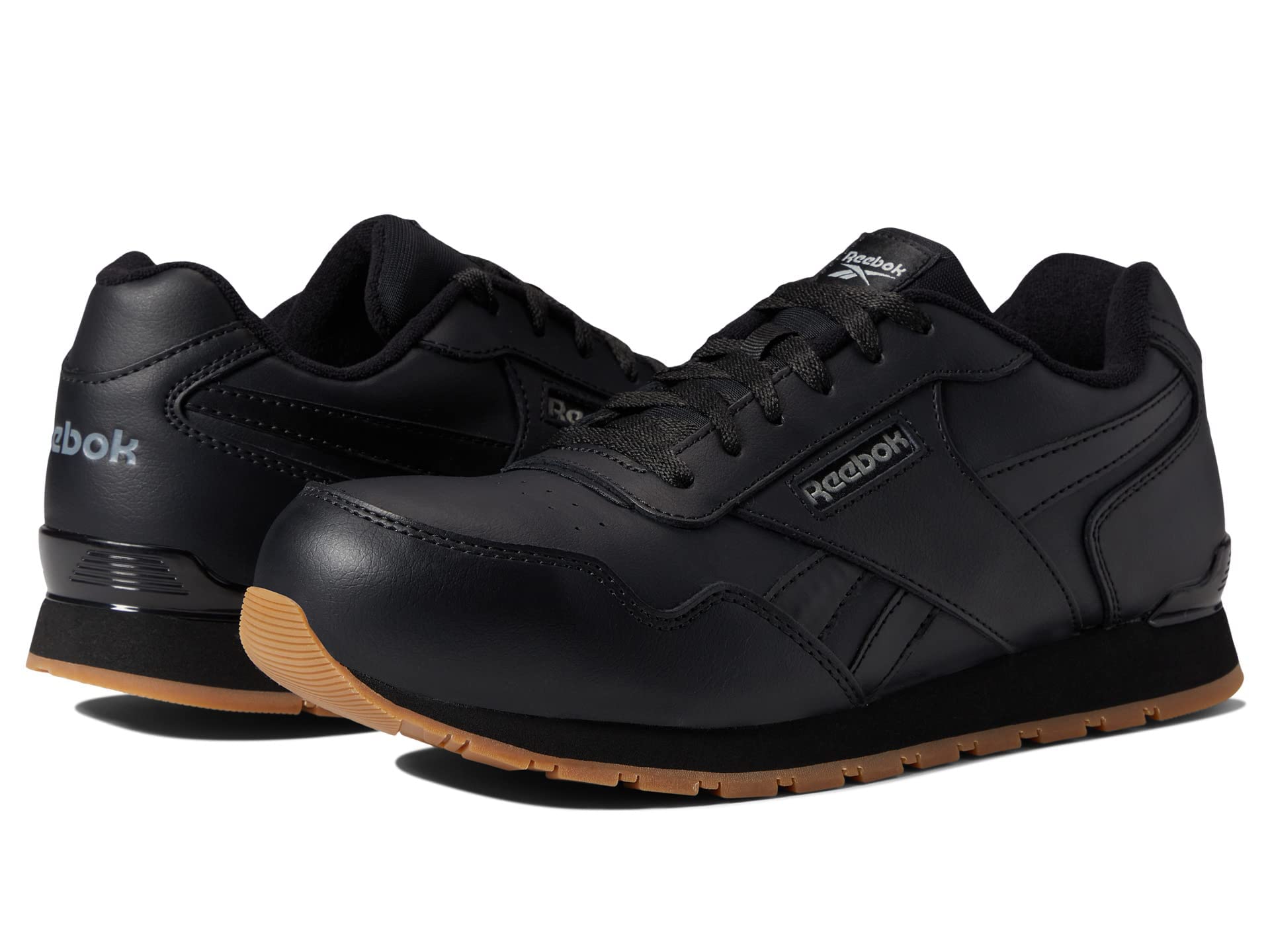 Reebok Men's RB1983 Harman Work Construction Shoe - Black Safety Toe Work Boots for Construction, Warehouse & Industrial Use
