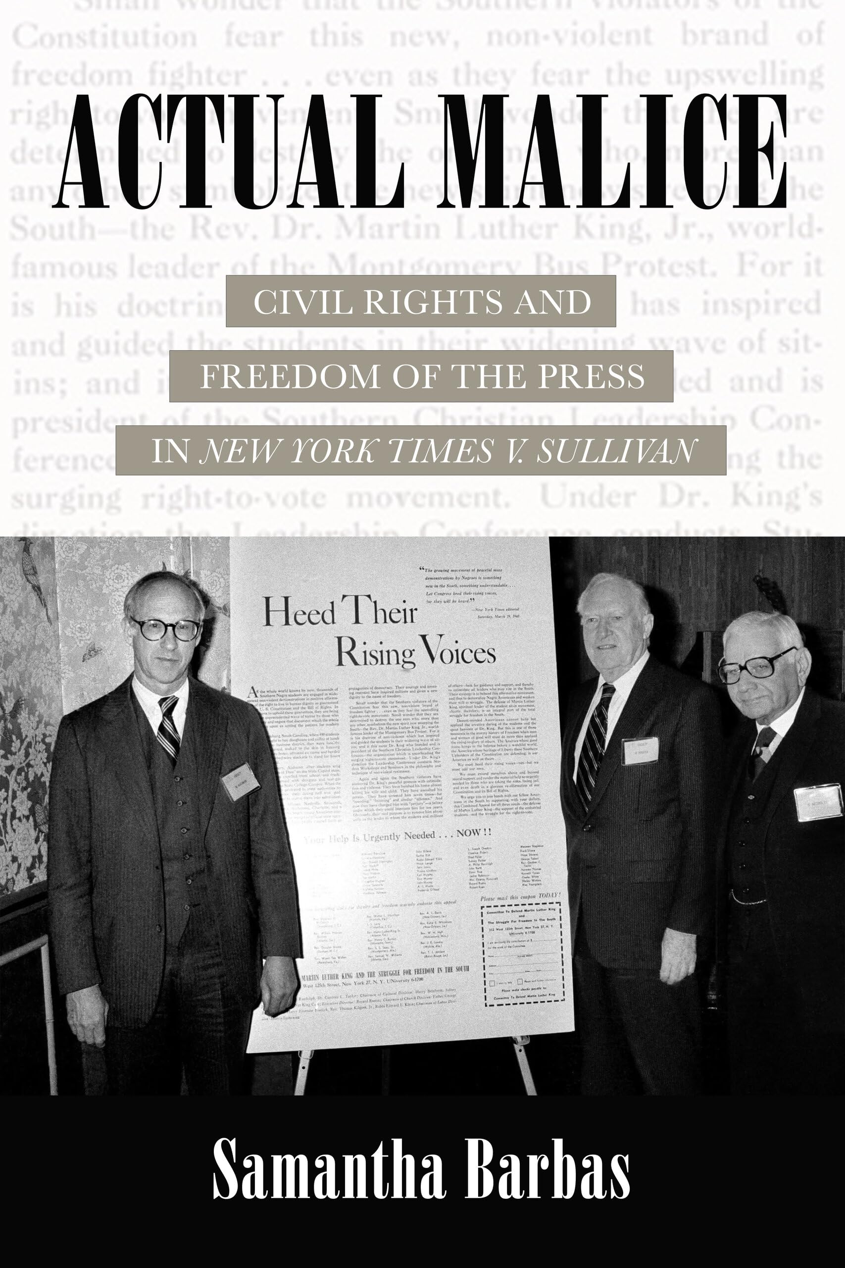 Actual Malice: Civil Rights & Press Freedom in New York Times v. Sullivan Case | Landmark Supreme Court Decision for Media Law & First Amendment Studies