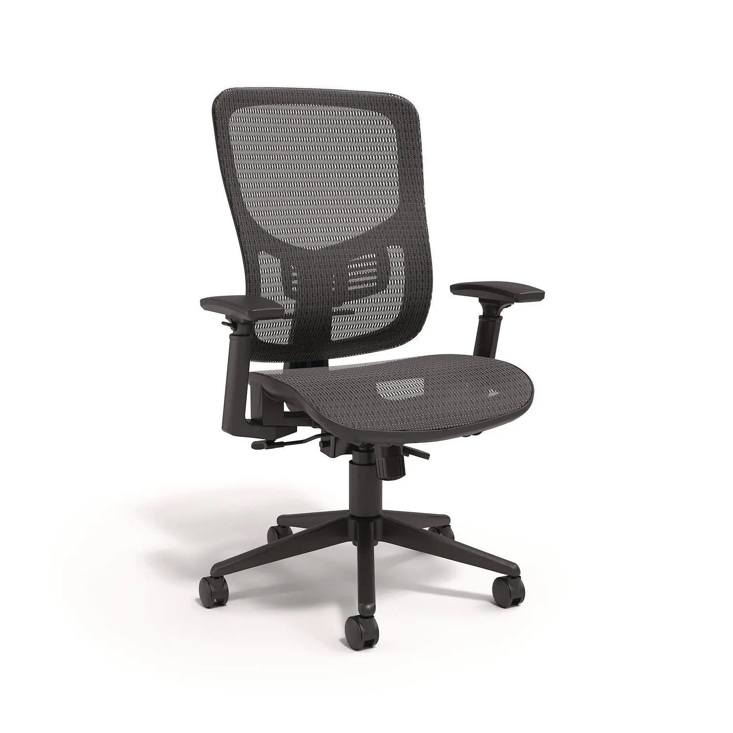 Alera® Hollins Ergonomic Mesh Swivel Task Chair - Adjustable Height 18.57