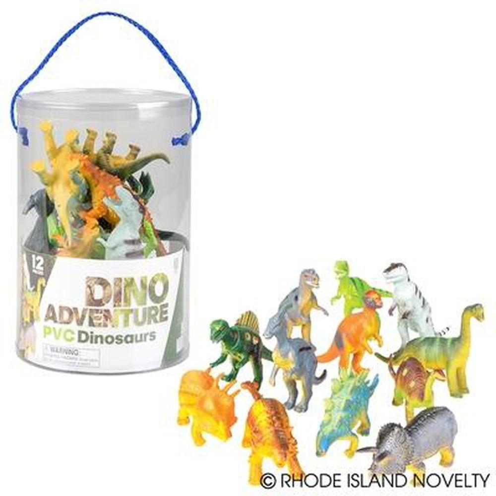 12-Piece Bulk Dinosaur Toy Set - Assorted Dinosaur Figures for Kids, Party Favors & Classroom Rewards - Perfect for Birthday Gifts, Educational Play & Dino-Themed Decorations