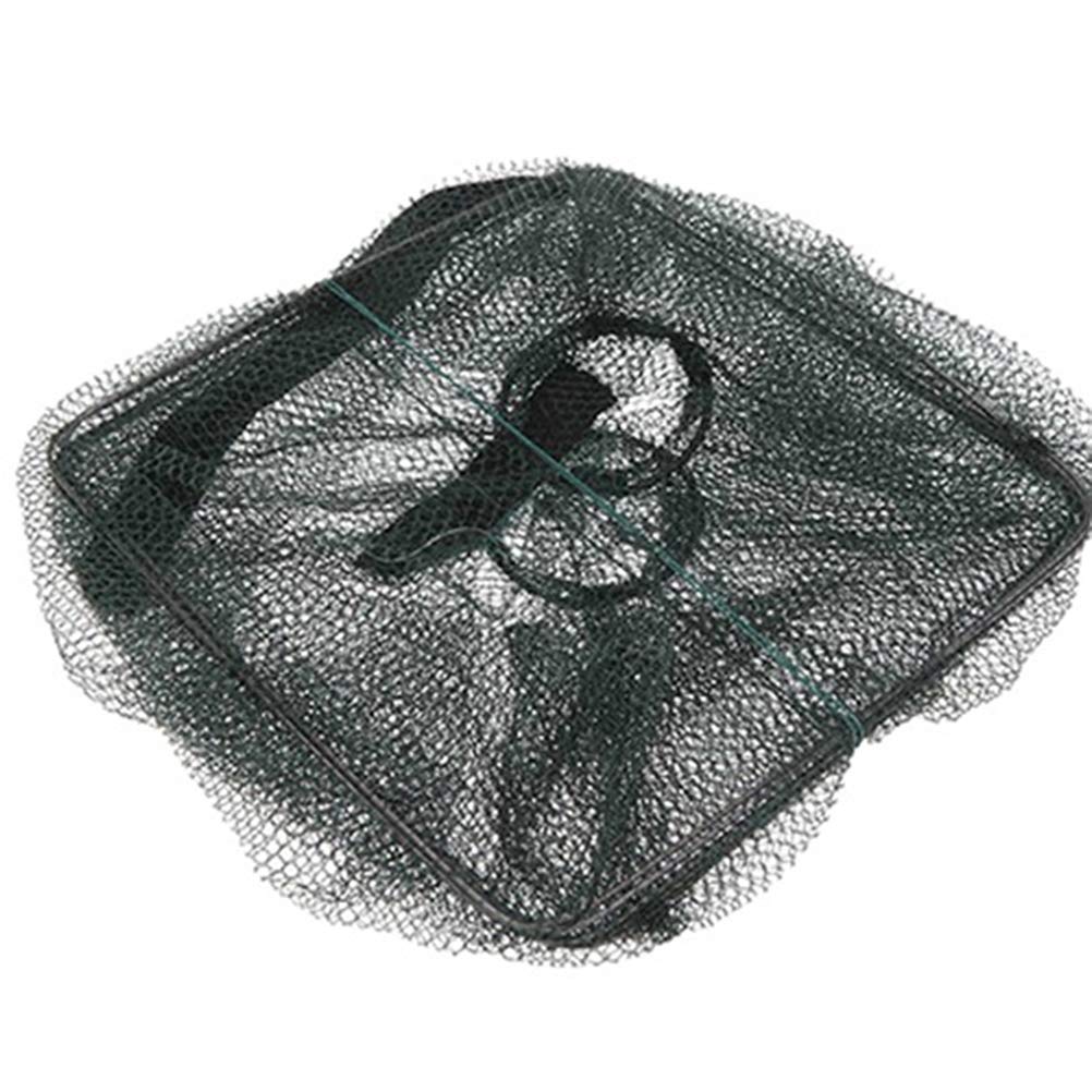 Foldable & Retractable Fishing Net - Portable Mesh Cage for Fish & Shrimp - Durable Cast Net Trap for Freshwater & Saltwater Fishing - Perfect for Kayak, Boat & Shore Fishing Adventures