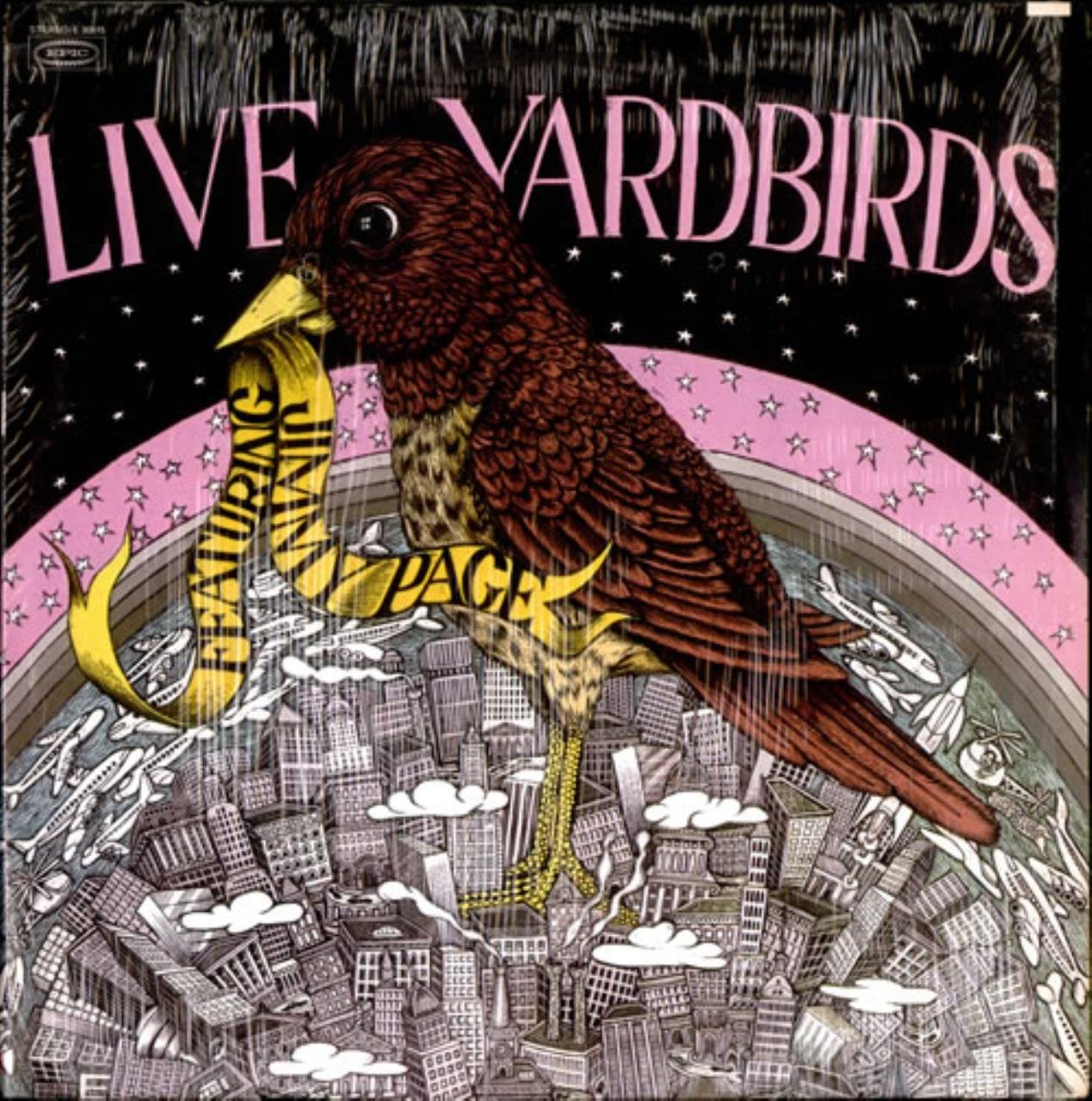 The Yardbirds - Five Live Yardbirds (Recorded Live at Marquee Club London) - Classic Rock Vinyl LP for Collectors & Music Lovers - Perfect for Home Listening & Vintage Music Collections
