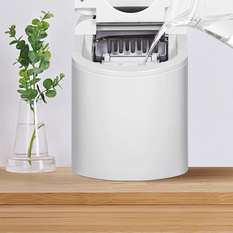 Commercial Automatic Ice Maker Machine - Electric Round Block Ice Cube Maker for Small Bars, Coffee Shops & Home Use | Perfect for Cocktails, Beverages & Cold Drinks