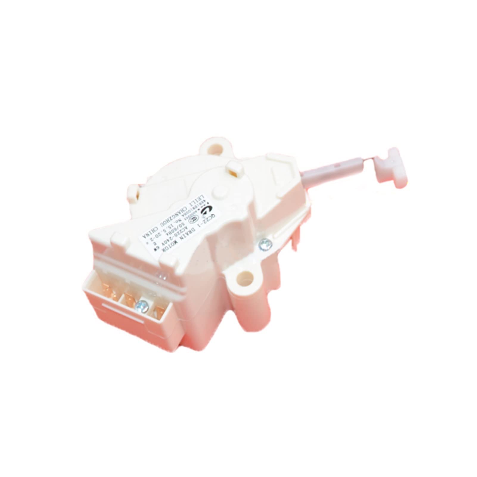 LANGshaw QC22-1 Washing Machine Drain Motor - Compatible with LG & Haier Washers, 220-240V AC 6W Double Stroke Drain Valve Replacement Part - Perfect for Laundry Room Repairs and Appliance Maintenance