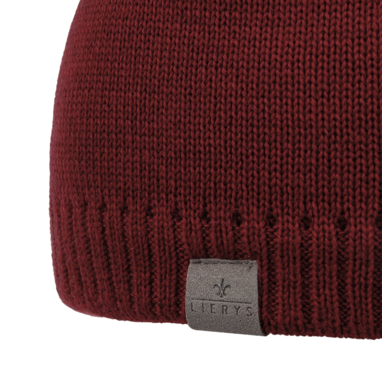 Lierys Fine Merino Classic Oversize Beanie Hat - Soft Wool Winter Hat for Men & Women - Perfect for Skiing, Hiking & Cold Weather Activities