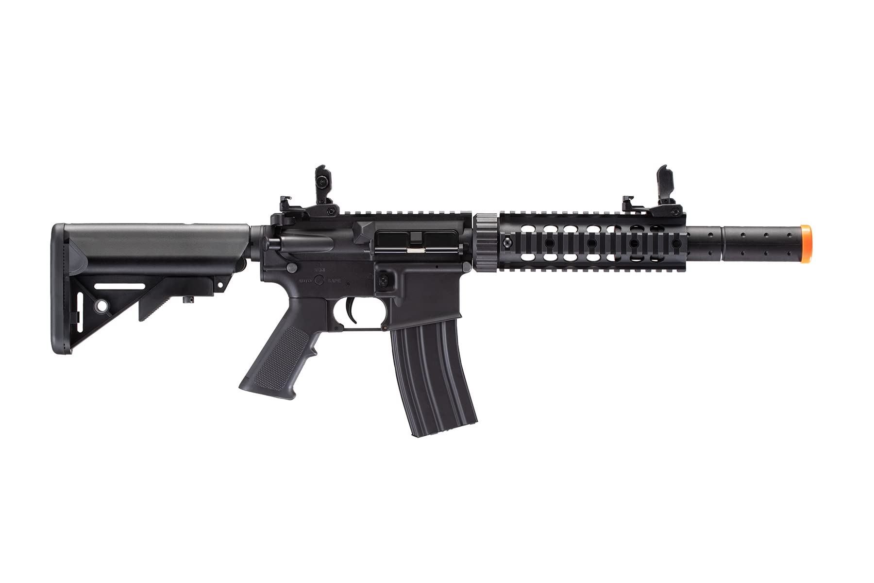 Lancer Tactical Gen 2 M4 SD AEG Airsoft Rifle - High/Low FPS Adjustable | Nylon Polymer Body | Includes Battery & Charger | Perfect for Outdoor Skirmishes & Tactical Training