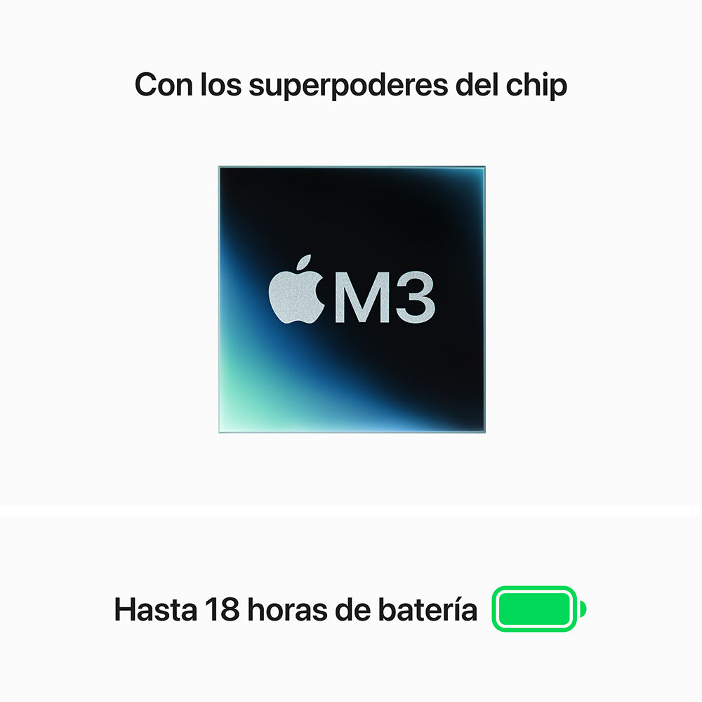 Apple MacBook Air 13-inch with M3 Chip - 8-Core CPU, 10-Core GPU, 512GB SSD, Space Gray | Lightweight Laptop for Work, Travel & Everyday Use