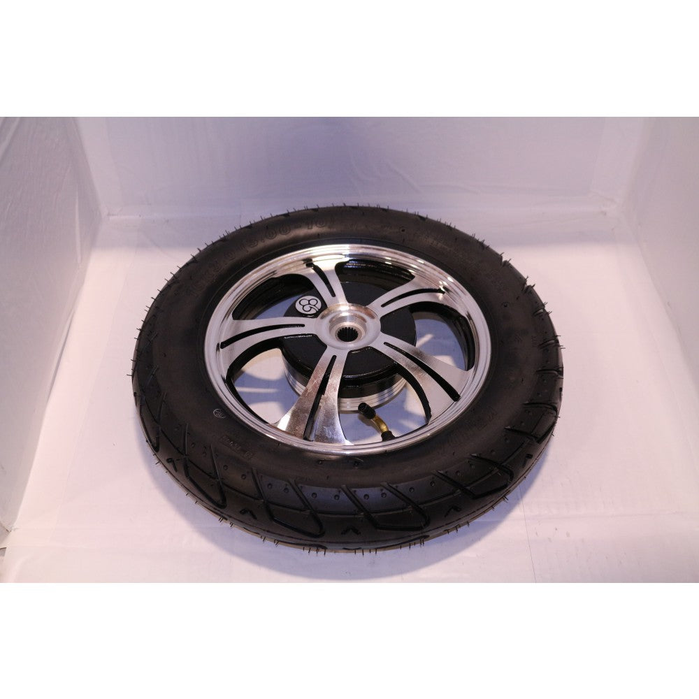 MS3 Mobility Rear Wheel Assembly 48V Electric Scooter Replacement Part - Perfect for DIY Repairs & Mobility Scooter Maintenance