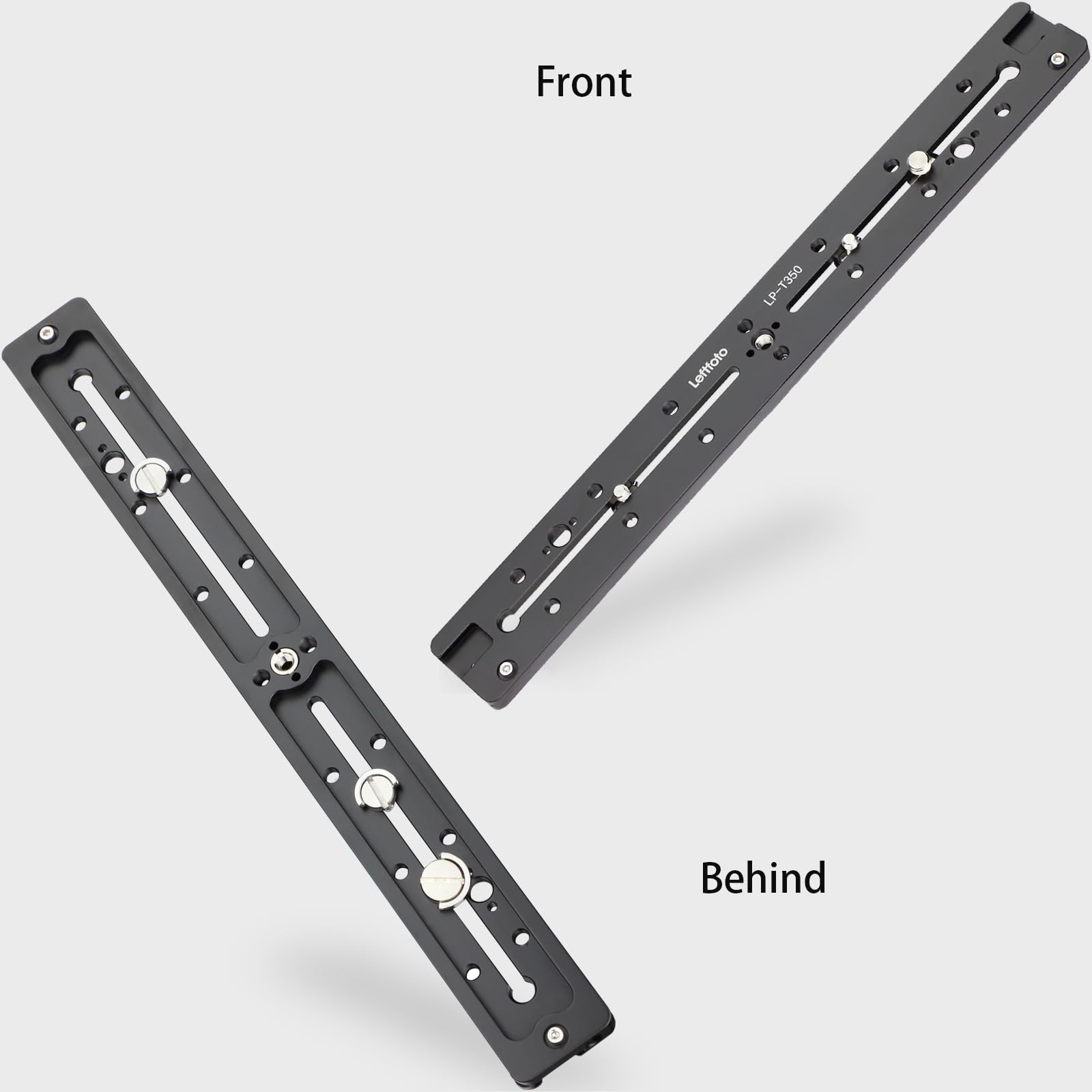 LEFTFOTO 350mm Arca-Swiss Quick Release Plate with Double Dovetail - Compatible with DSLR, Mirrorless Cameras & Tripod Ballheads - 1/4
