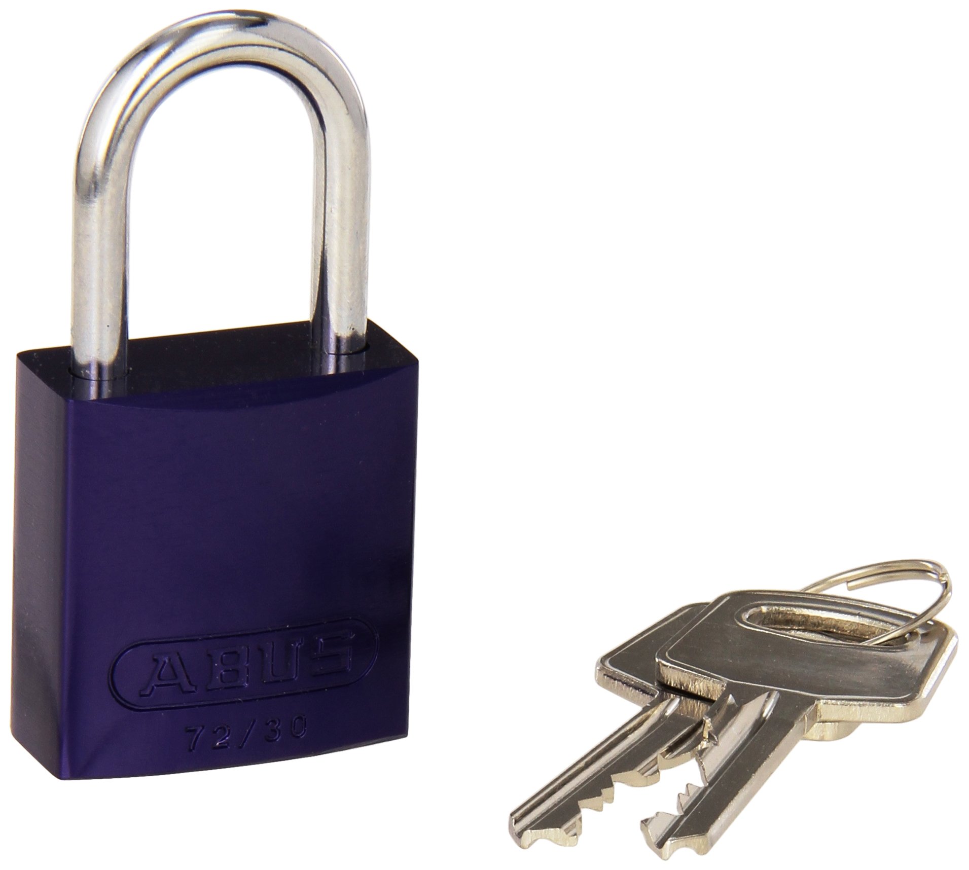 Brady 133295 Keyed Padlock - 6 Pack Aluminum Padlocks with Alike Keys for Lockers, Toolboxes, Storage Units & Gates - Durable Security for Home, School & Office Use