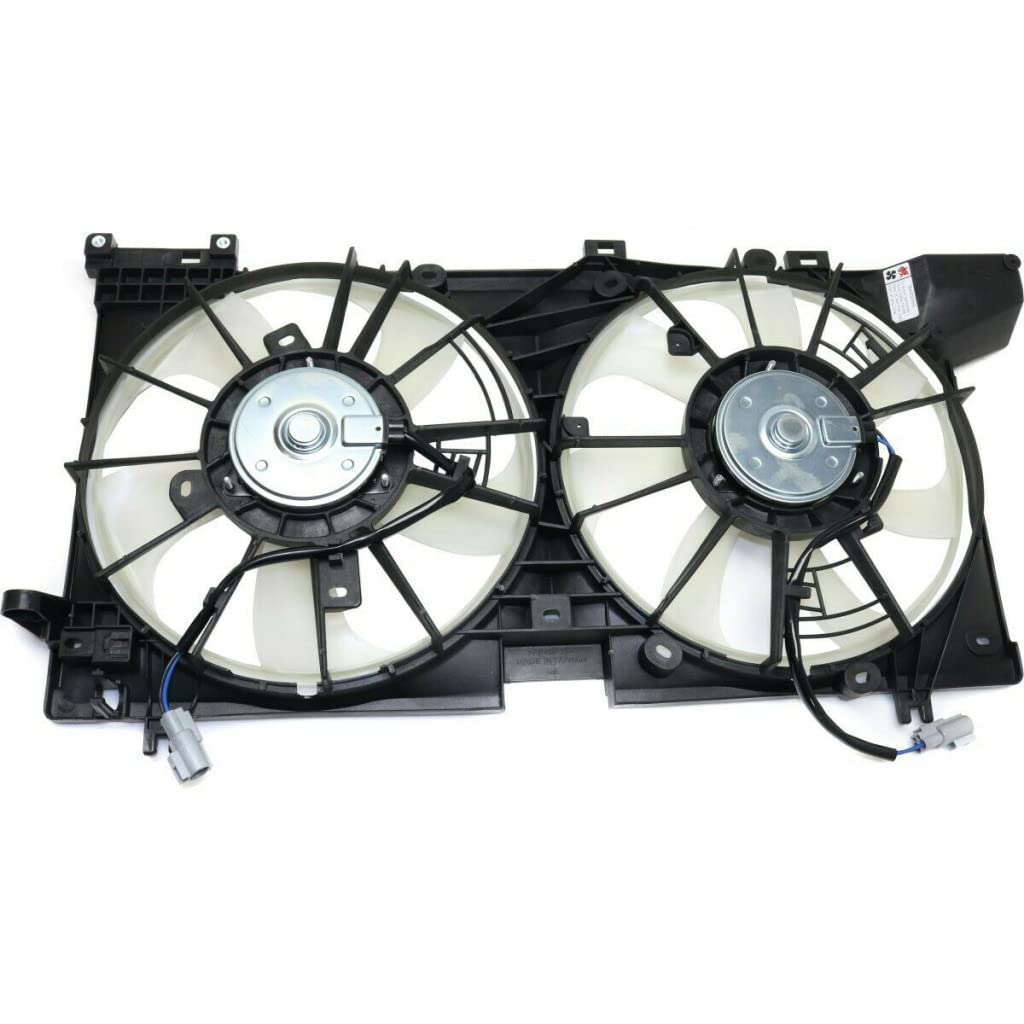Subaru Legacy Outback 2015-2019 Radiator Cooling Fan Replacement - 2.5L Dual Fan Motor with Blade & Shroud - OEM SU3115132 45122AL01A-PFM - Perfect for Engine Overheating Prevention & Summer Driving