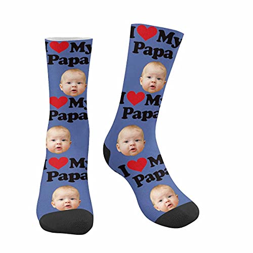 I Love My Papa Blue