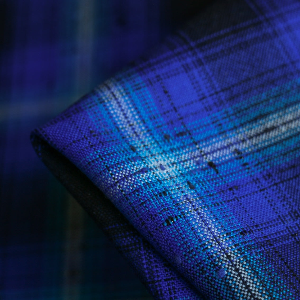 Blue Check by Blue - Premium Quality Blue Check Fabric for Fashion & Home Decor | Perfect for Dresses, Curtains & Upholstery