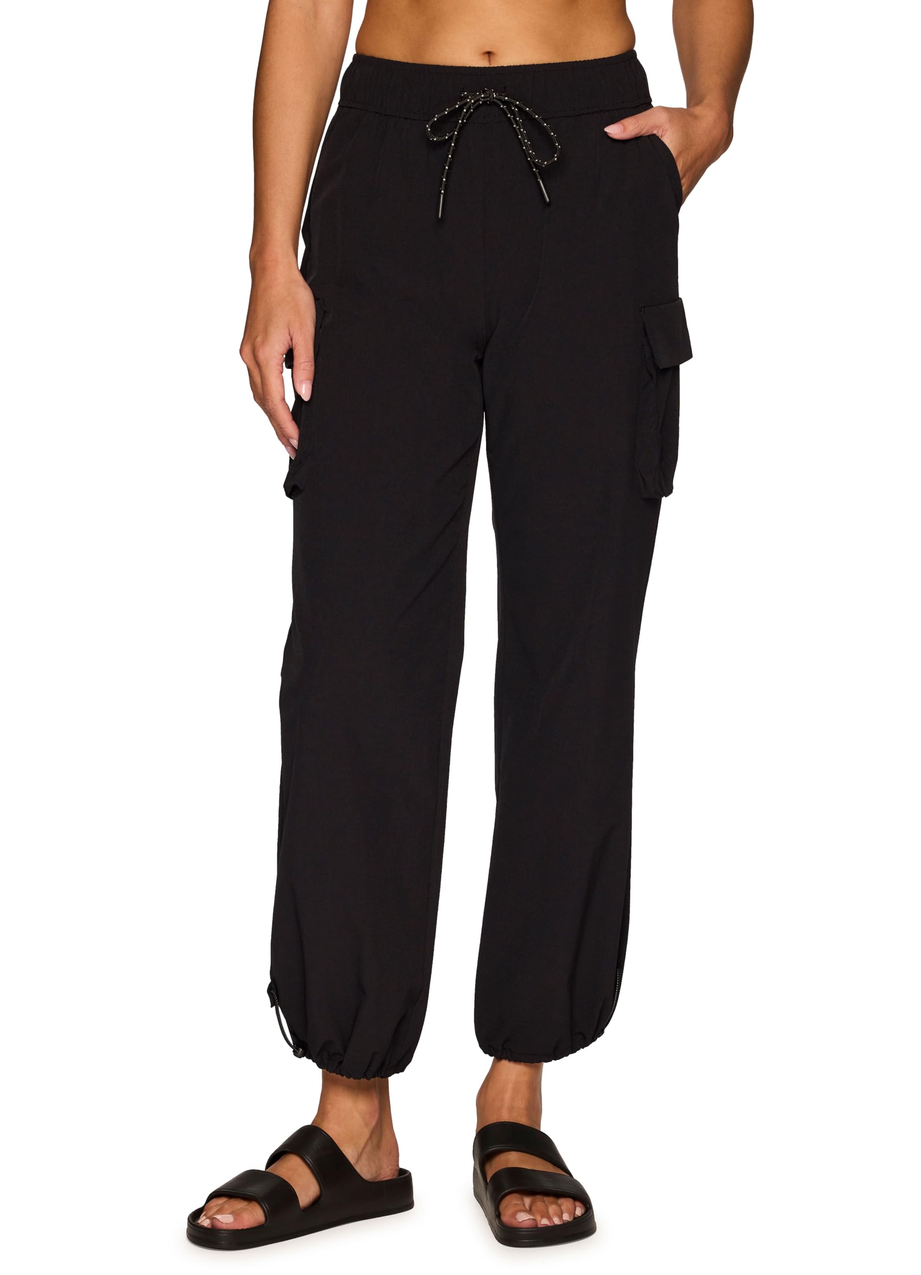 Avalanche Women's Parachute Pants - Lightweight Ripstop Cargo Pants with Quick-Dry Technology | Perfect for Hiking, Jogging & Outdoor Adventures | Comfortable Travel & Casual Wear