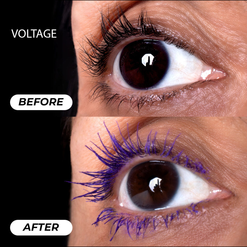 CHARGED™ Volumizing & Lengthening Mascara - Waterproof & Smudge-Proof for Long Lashes | Perfect for Daily Wear, Special Occasions & Night Out Makeup