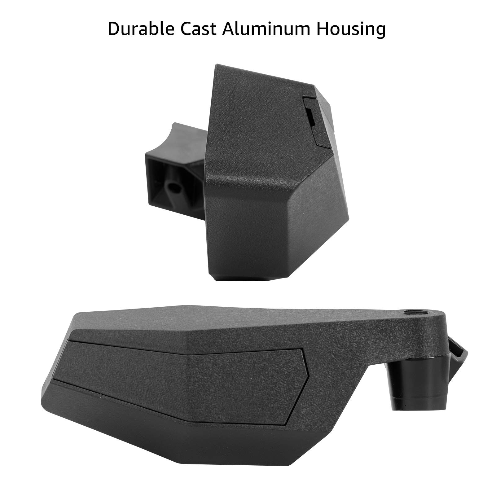 A & UTV PRO Adjustable Break-Away Folding Side View Mirrors for 2020-2025 Polaris RZR Pro XP, 2022-2025 RZR Pro R, 2022-2024 RZR Turbo R – Durable Replacement for OEM #2883762 (2-Piece Set) – Perfect for Off-Roading, Trail Riding & Side-by-Side Adventures