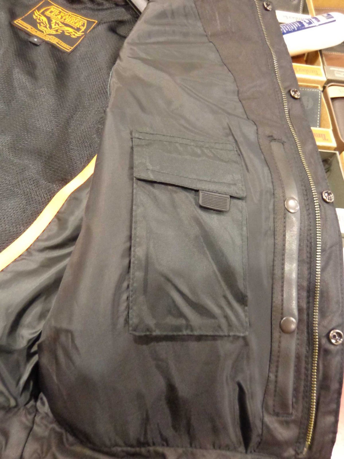 Men's Black Motorcycle Riding Leather Vest - Sons of Anarchy Style Club Jacket - Sizes Up to 12XL (3XL Available) - Perfect for Biker Gangs, Motorcycle Clubs & Road Trips