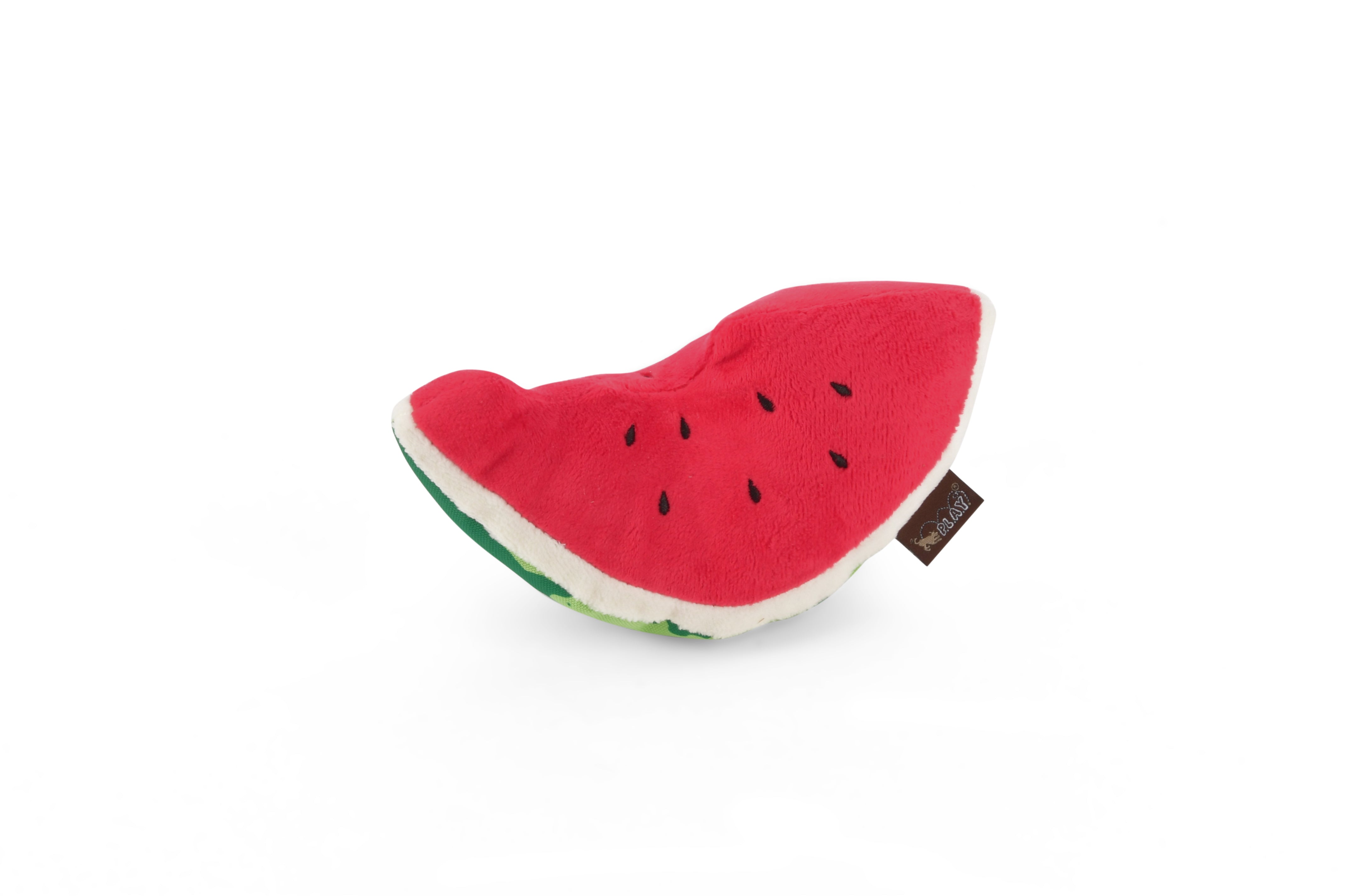 Tropical Paradise™ Watermelon Dog Plush Toy - Durable & Fun Chew Toy for Small & Large Dogs | Perfect for Playtime, Training & Cuddling | Pet P.L.A.Y.