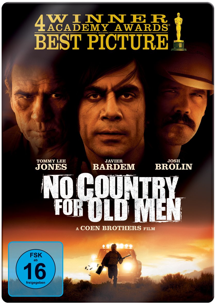 No Country For Old Men - Limited Steelbook Edition | Collector's Blu-ray | Perfect for Movie Nights & Gifts