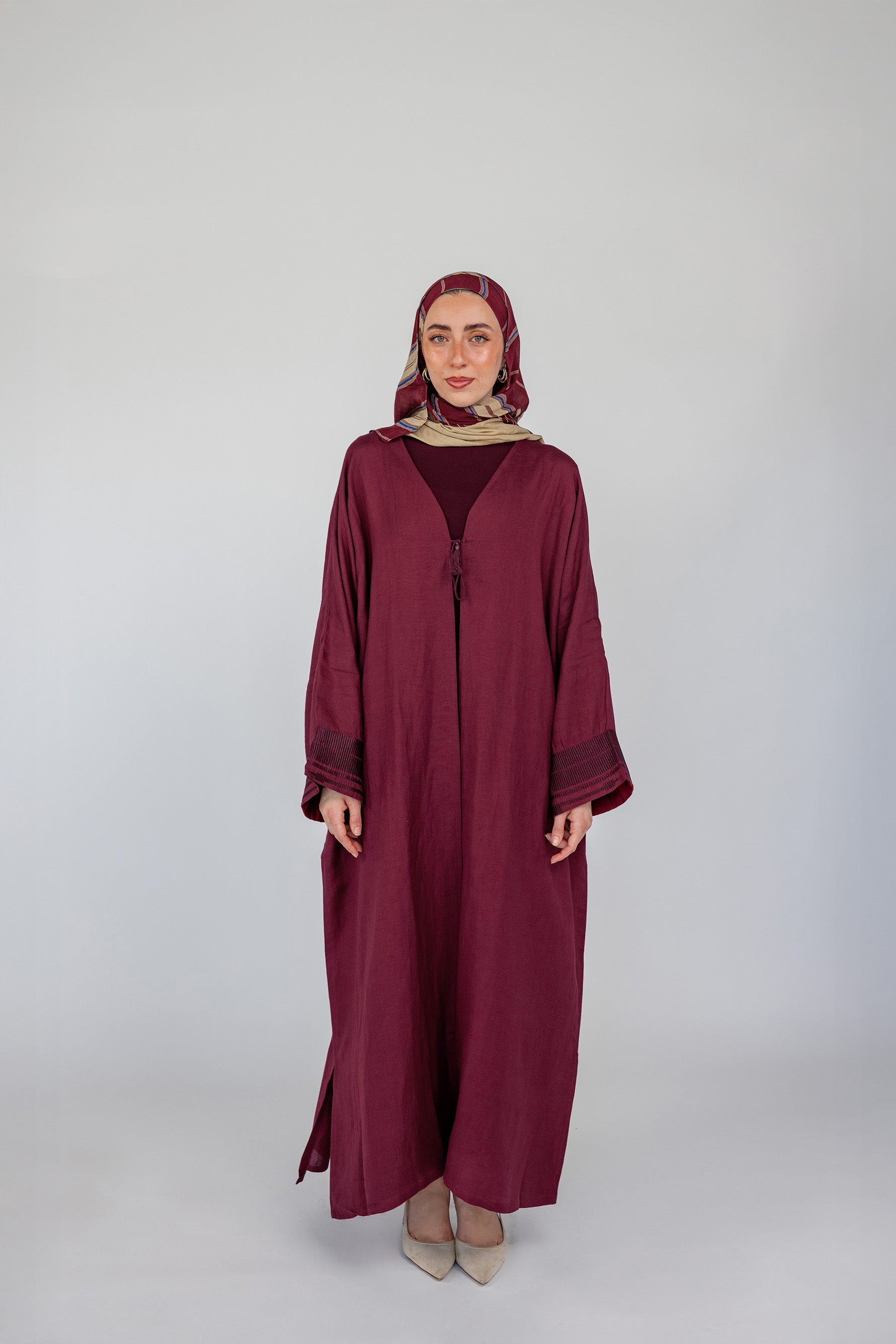 Elegant Sweida Abaya for Women - Modest Islamic Dress for Prayer, Eid & Special Occasions