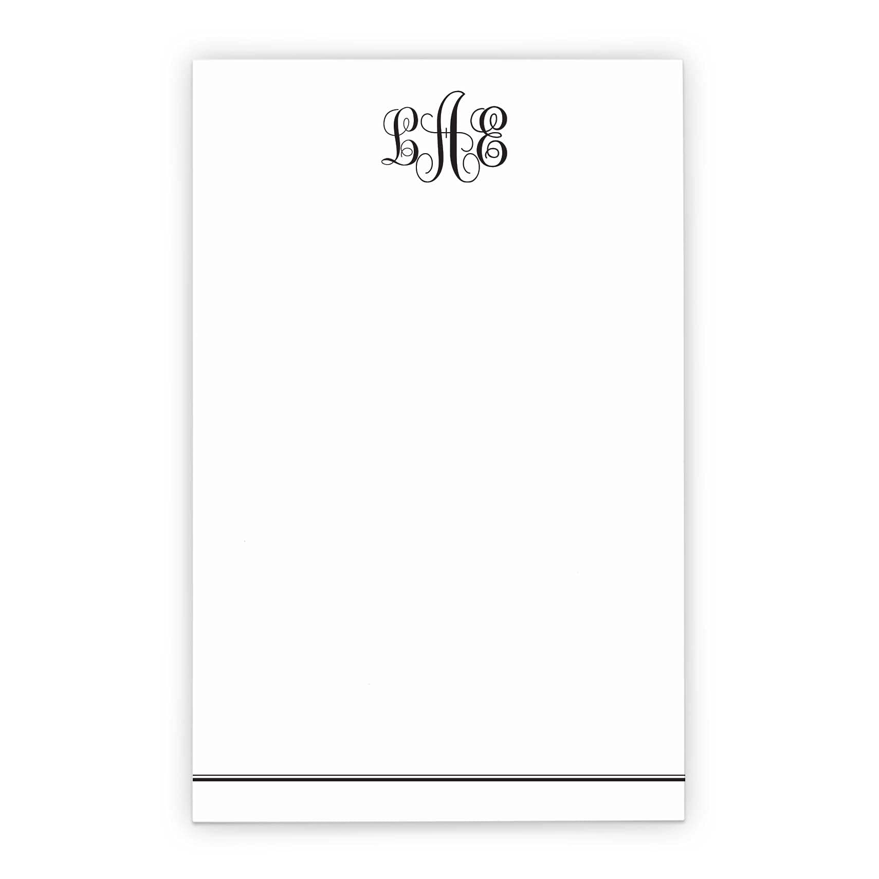 Personalized Monogrammed Notepad Set - 5.5
