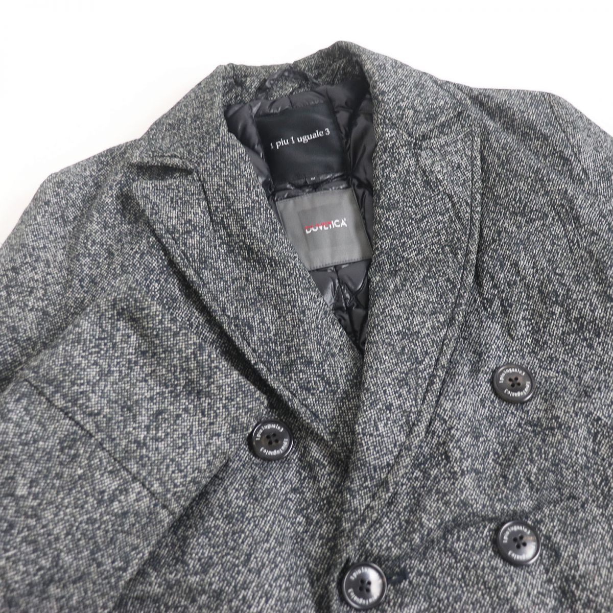 Duvetica Tweed Down Coat for Women - Lightweight Warm Winter Jacket with Hood, Waterproof & Windproof - Perfect for Skiing, Snowboarding & Cold Weather Outdoors