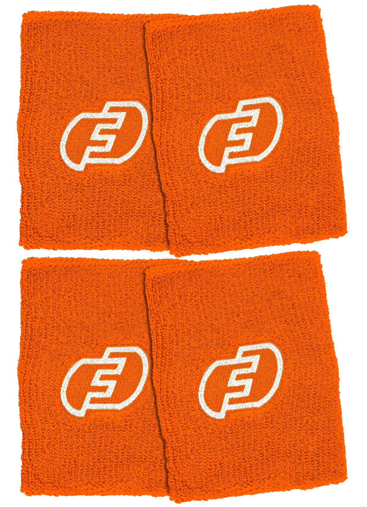 FORCE3 Wristband Double Pack - 2-Piece Non-Slip Sports Wristbands for Basketball, Tennis & Workout - Sweat Absorbent & Comfortable Gym Accessories