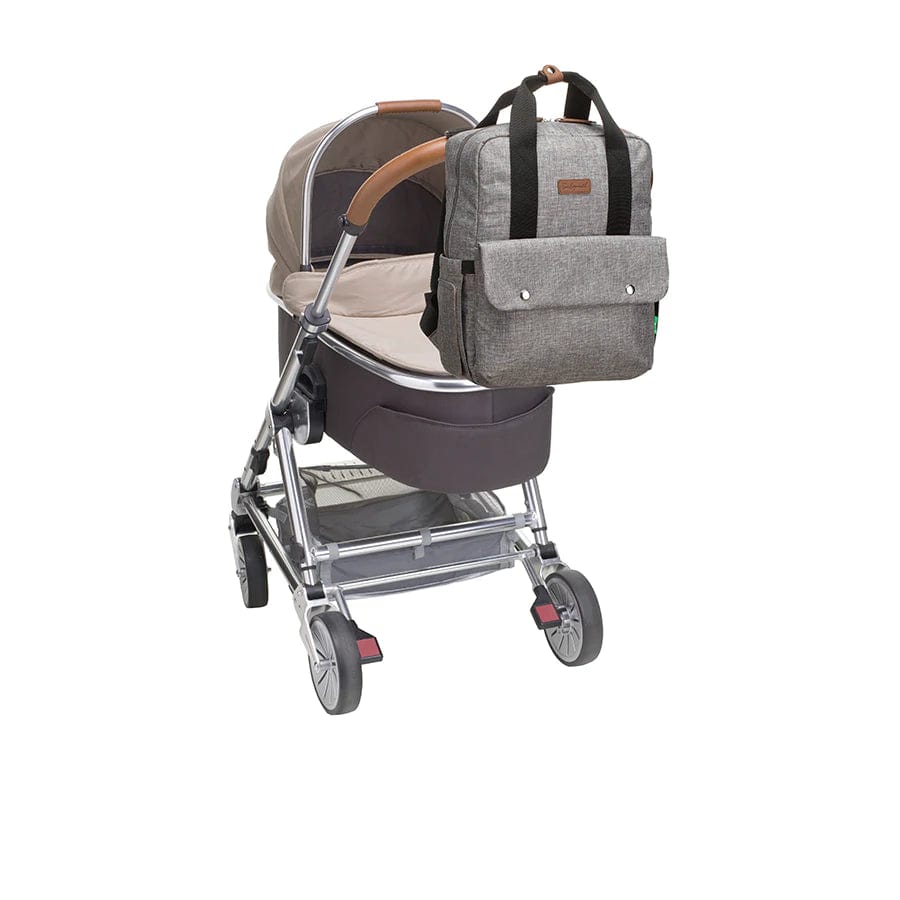 Babymel Georgi Eco-Friendly Vegan Leather Diaper Backpack - Stylish & Spacious Baby Bag for Moms, Perfect for Travel, Daycare & On-The-Go Parenting