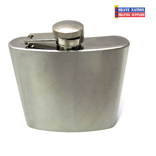 Premium 6oz Stainless Steel Flask with Satin Matte Finish - Perfect for Outdoor Adventures, Camping & Travel