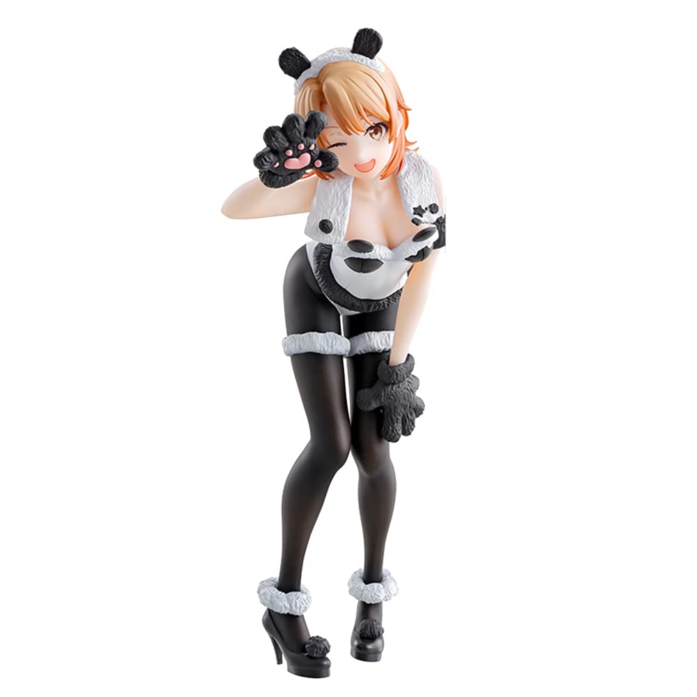 YESTGE 19cm Japan Anime Yuigahama Yui PVC Action Figure - Limited Edition Collectible Model Statue for Anime Fans & Otaku - Perfect for Game Room Decor, Gift Giving & Anime Collections (2022 New Handmade)