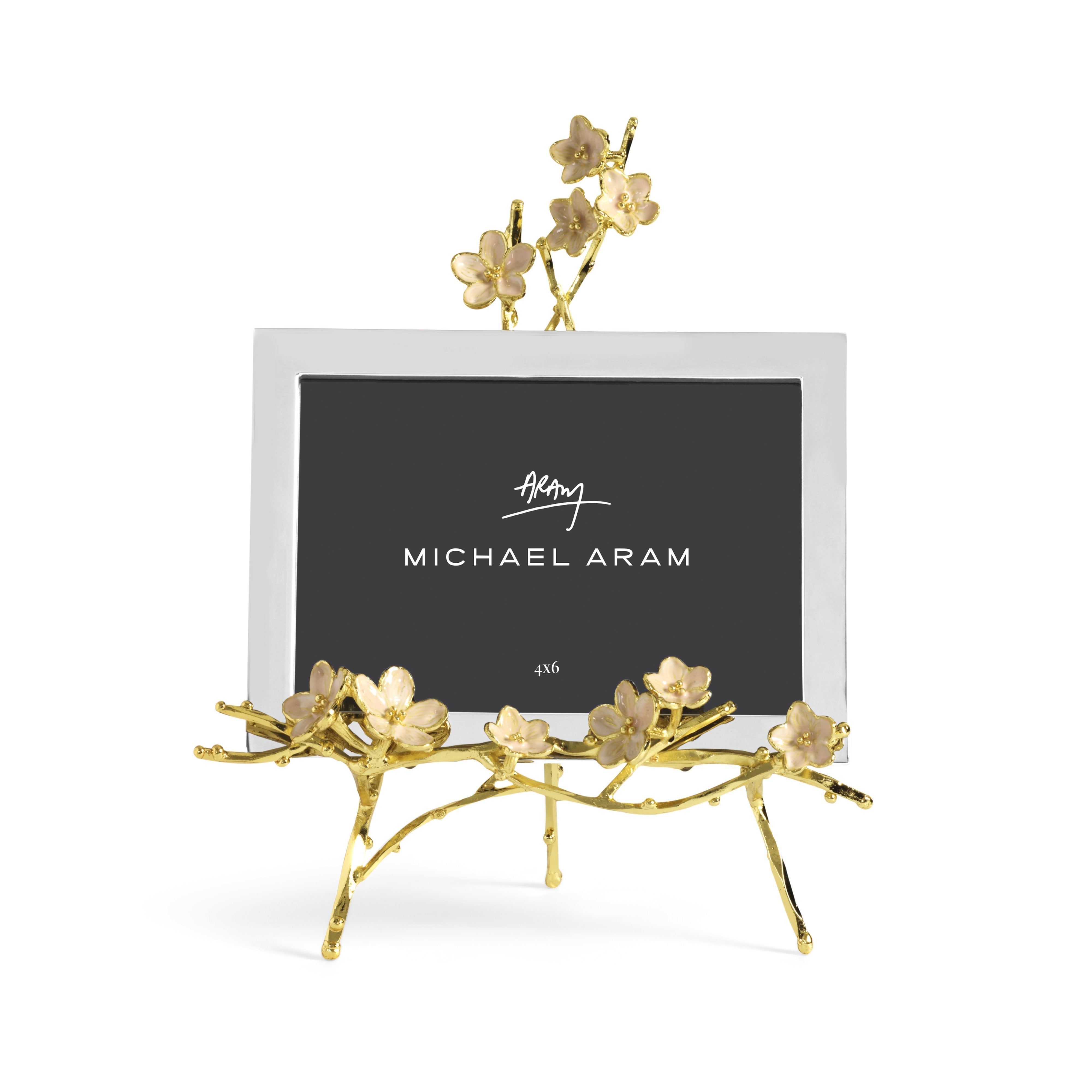 Cherry Blossom Picture Frame - Elegant Floral Photo Frame for Wall Decor, Home & Office Display - Perfect for Weddings, Anniversaries, and Spring Decorations