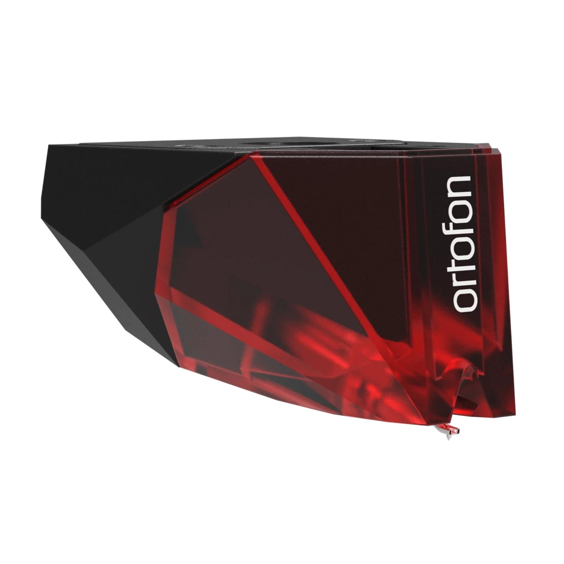Ortofon 2MR Red Moving Magnet Phono Cartridge - High Performance Stylus for Low Profile Turntables - Perfect for Vinyl Record Playback & Hi-Fi Audio Systems