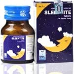 SBL Sleeptite Tablet - Natural Sleep Aid with Melatonin for Adults, Helps Fall Asleep Faster & Stay Asleep Longer - Perfect for Travel, Jet Lag & Insomnia Relief
