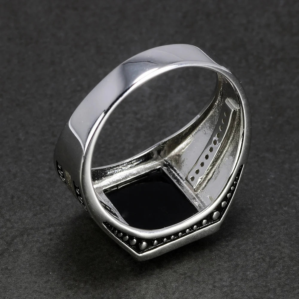 Enigma Glow Ring - LED Light Up Mood Ring for Women & Men, Adjustable Glowing Fashion Jewelry for Parties, Raves, Concerts & Nightlife