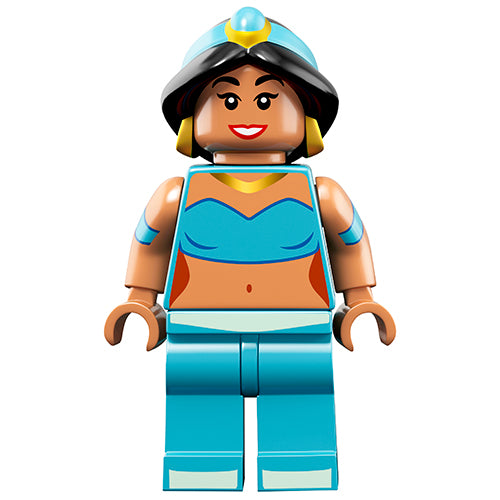 Disney Series 2 LEGO Minifigures - Jasmine Collectible Toy for Kids & Adults | Perfect for Disney Fans, LEGO Collectors, and Home Decor