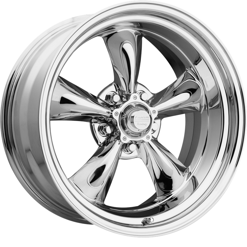 American Racing 15x10 VN615 Torq Thrust II 1-Piece Chrome Wheel 44mm Offset - High Performance Wheels for Muscle Cars, Hot Rods & Custom Builds
