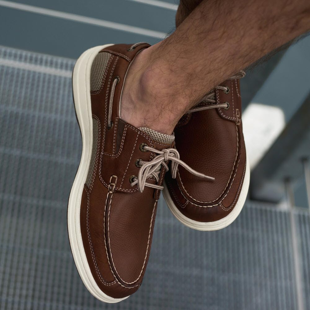 Dockers Unisex Boat Shoes for Men & Women - Comfortable Slip-On Deck Shoes for Casual Wear, Sailing & Outdoor Activities