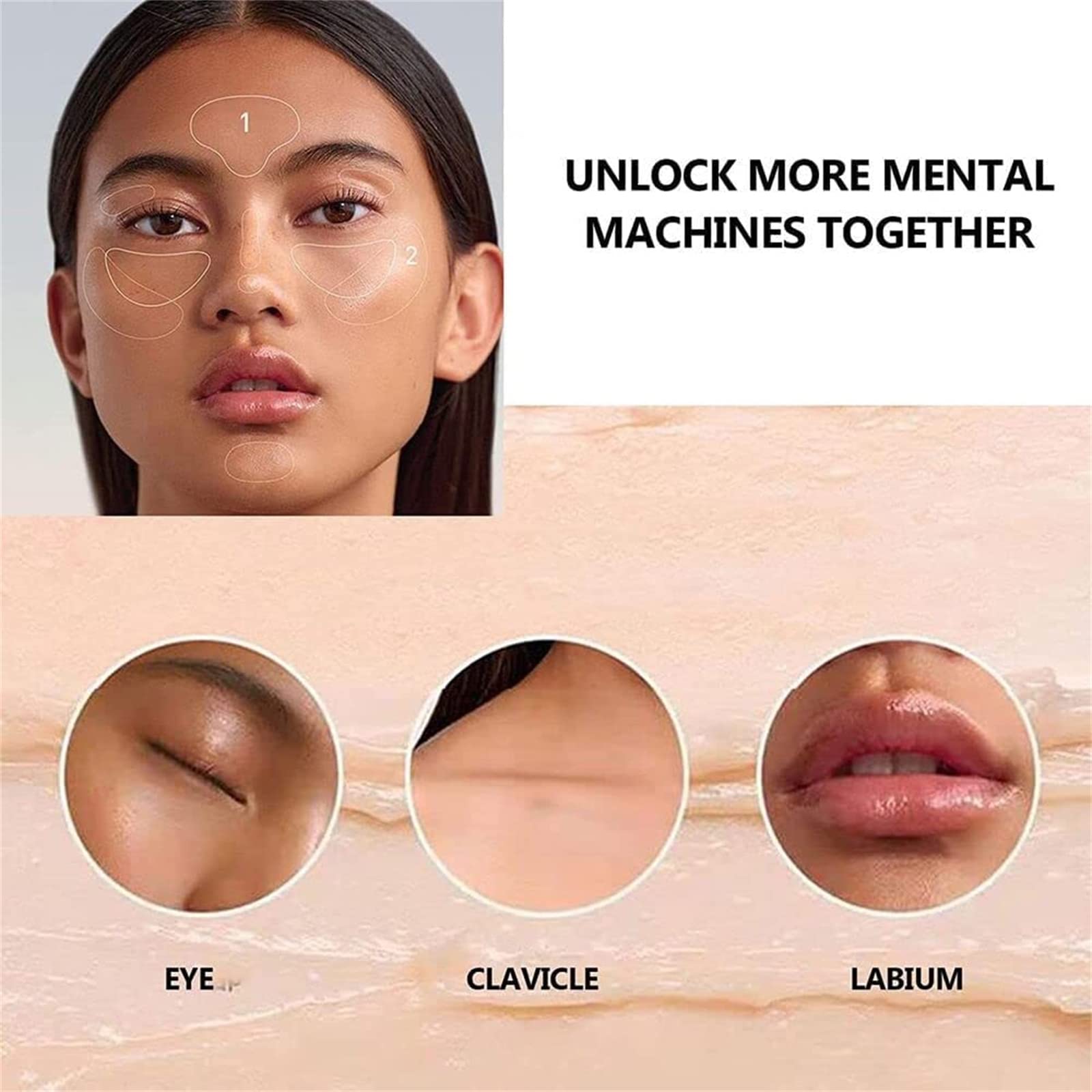 2023 New Waterproof Matte Face Primer Stick - Pore Minimizing & Hydrating Makeup Base, Blurring Shimmer Stick for Flawless Finish | Perfect for Daily Wear, Special Occasions & Photography (1PC)