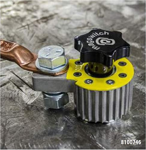 Magswitch 800 Amp Magnetic Ground Clamp - Heavy Duty Welding Ground Clamp for Metal Fabrication, Automotive Repair & Construction Work