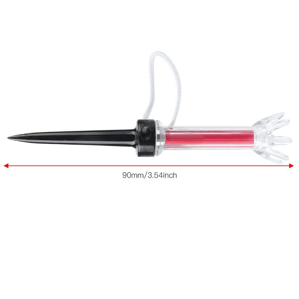 Premium Magnetic Plastic Golf Tee Set - 90mm & 79mm for Training & Practice | Durable Golf Accessories for Driving Range & Course Play