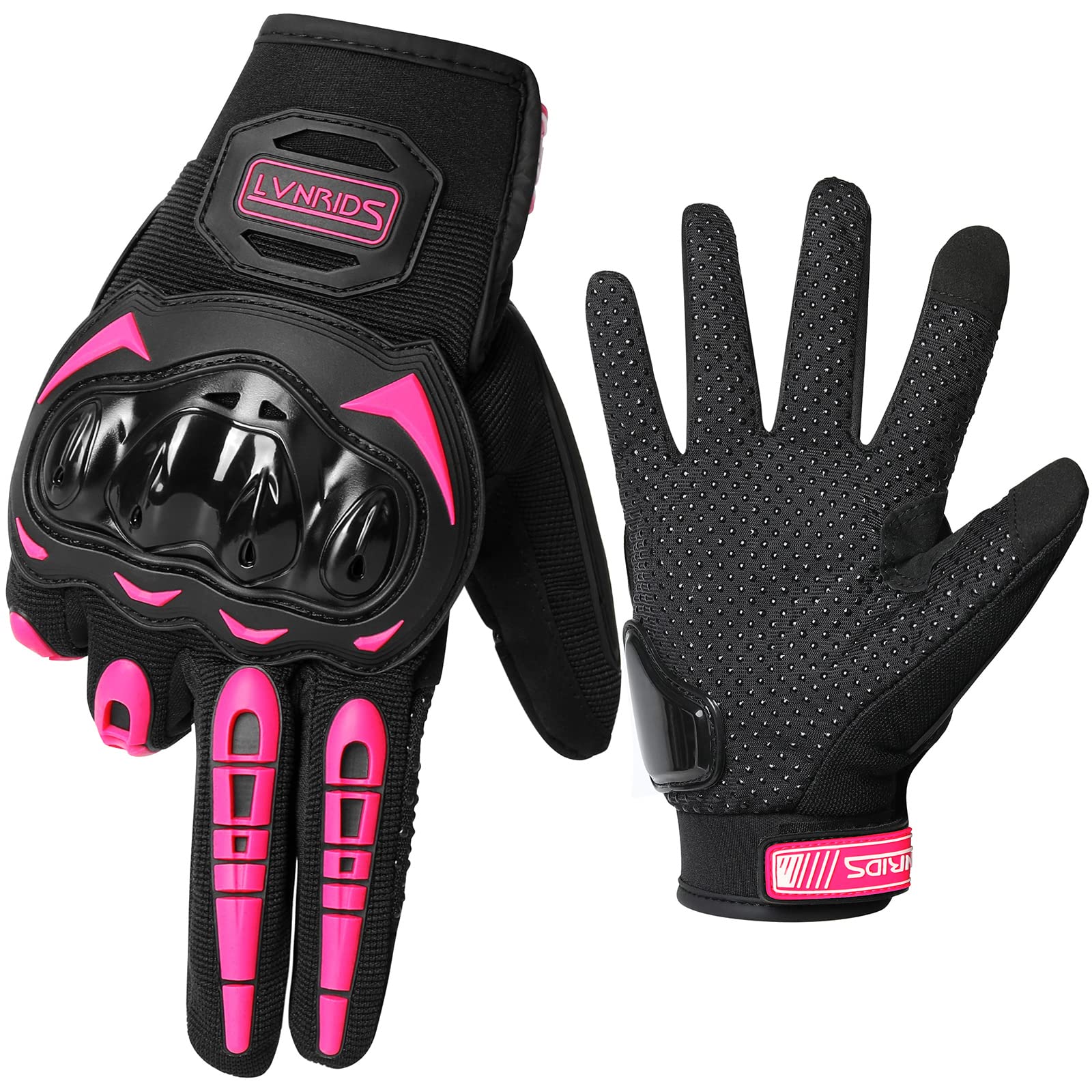 Motorcycle Gloves for Men & Women - Touchscreen Compatible Racing Gloves for Motocross, BMX, ATV & MTB Riding | Durable & Comfortable for Cycling & Off-Road Adventures
